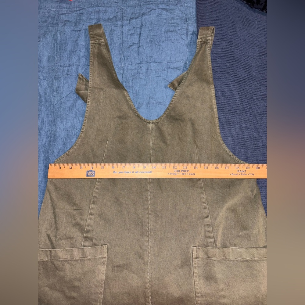 By Together Olive Green Utility Romper - Picture 6 of 7